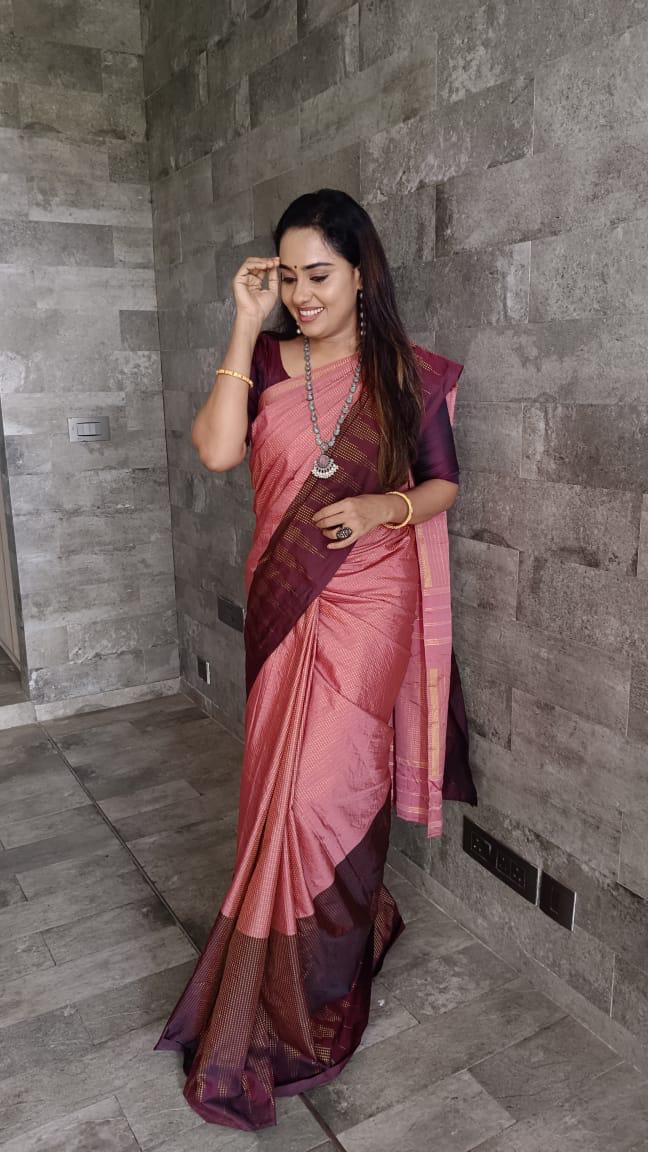 Vaira oosi - soft silk saree