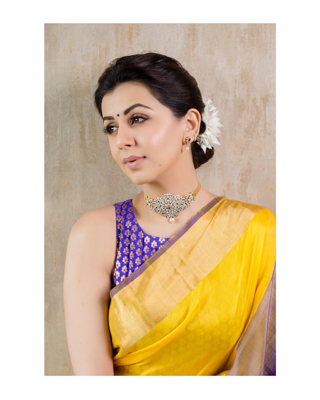 Buy Celebrity Styles to Steal, Uppada Pattu Plain With Long Border, Nikki  Galrani Sarees, Sarees for Women in Uk Online in India - Etsy