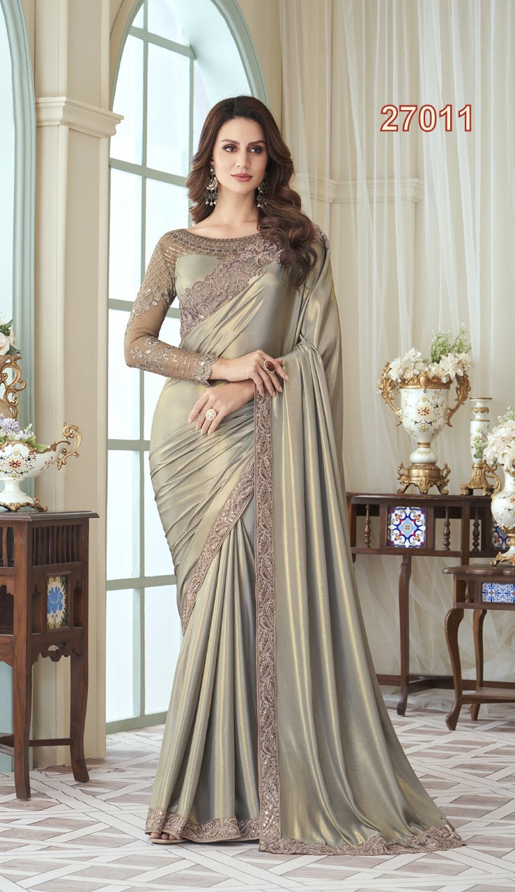 Saree Designs | Latest Saree Designs 2021 | Sari Draping | Fashionable saree  blouse designs, Party wear indian dresses, Fancy sarees party wear