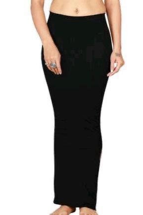 Buy Sanado Microfiber Plain Cotton Lycra Black colored Saree Shapewear  petticoat for Women Online at Best Prices in India - JioMart.