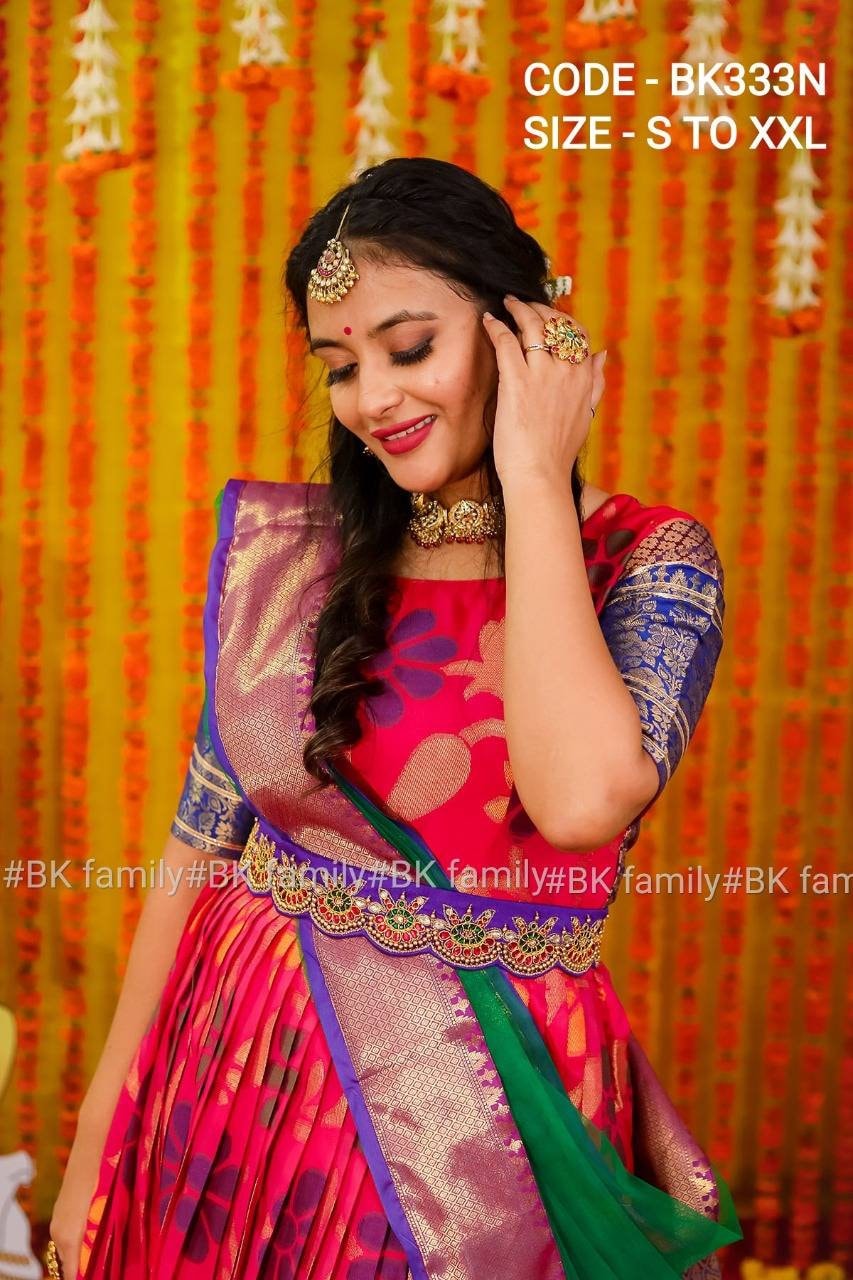 Elegance Redefined: Original Banarasi Silk Saree & Bridal Lehenga -  Samyakk: Sarees | Sherwani | Salwar Suits | Kurti | Lehenga | Gowns | Mens  Wear